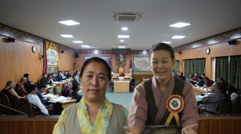 བུད་མེད་གཉིས་དབུས་འོས་བསྡུ་ལས་ཁང་གི་འགན་འཛིན་ལས་འཕར་དུ་འོས་འདེམས་བྱུང་སོང་།