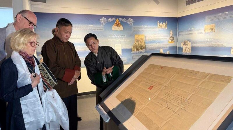 བོད་རང་བཙན་སྐབས་དབྱིན་ཡུལ་གཞུང་ལ་བཏང་པའི་ཡིག་ཆ་ཞིག་ཕྱིར་བོད་མིའི་སྒྲིག་འཛུགས་ལ་ཕྱིར་གནང་འདུག